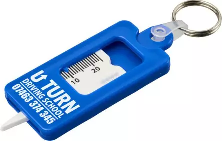 KYM avaimenperä kulutuspintamitalla - Avaimenperät painatuksella - 210190 - 2