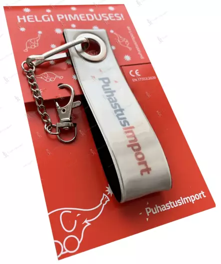 Loop Strap Heijastin Logomerkkauksella - Pehmoheijastimet - SR001 - 2