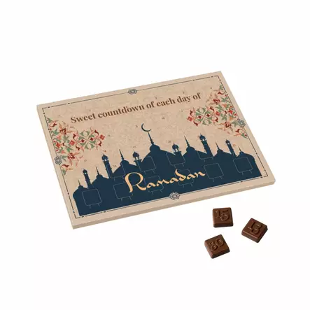 Ramadan Suklaakalenteri Omalla Painatuksella - Suklaakalenterit - SLO0581 - 1