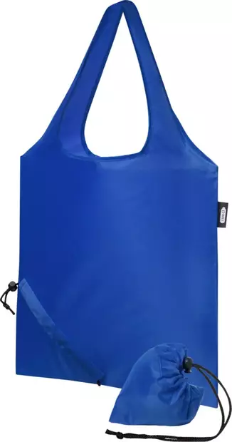 SABIA taitettava RPET-kassi 7L - Kokoontaittuvat kassit painatuksella - 120541 - 1