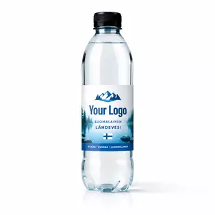 Suomalainen Lähdevesi Logolla 0,5L - Makuvesi - FRE001 - 1