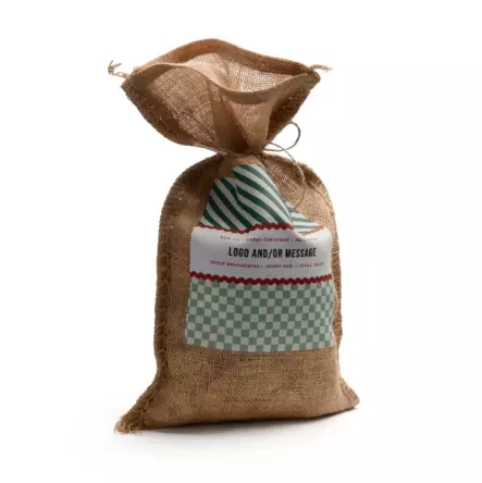 Joulumakeiset Juuttisäkissä 1kg - Suklaat - BORG1122 - 1