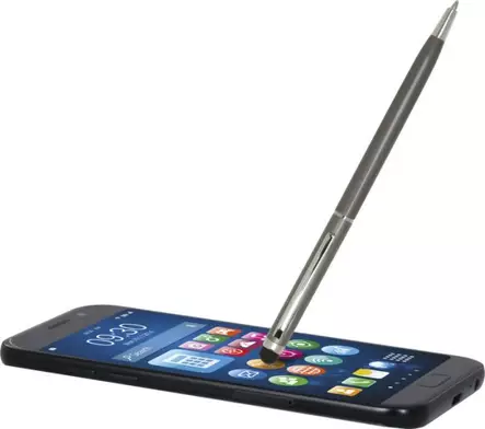 Ore kuulakärkikynä kosketusnäyttöpäällä, alumiinia (sininen muste) - Kosketusnäyttökynät - 106256 - 1