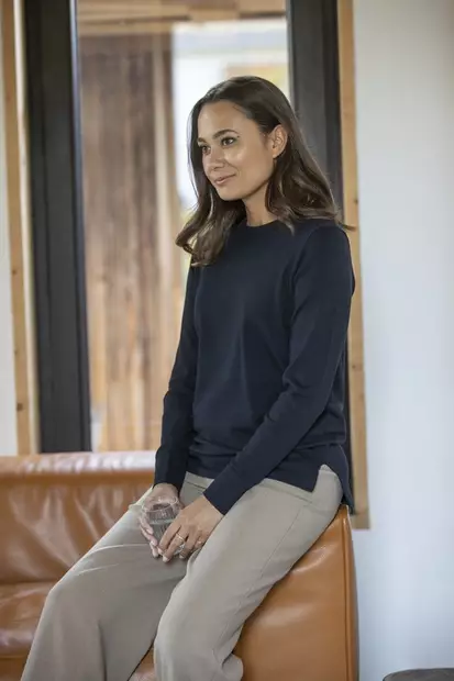 Merrit-neulepaita, naisten, pyöreä kaula-aukko - Neuleet - 38228 - 1